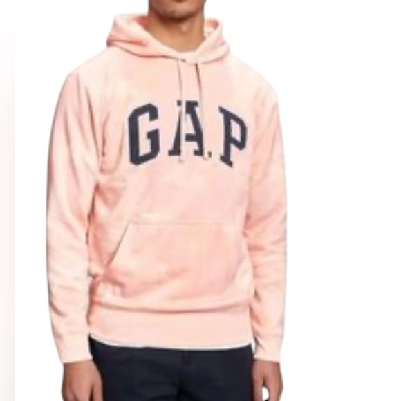 GAP Tops - Gap New Logo Tie-Dye Hoodie Peach Size Small